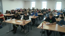 34 uczniów wzięło udział w eliminacjach powiatowych Ogólnopolskiego Konkursu Wiedzy Pożarniczej